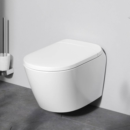 CCC301700SC Sensation подвесной унитаз с интегрированным электронным биде TouchReel