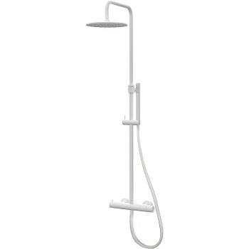 Душевая система Paffoni Mini Birillo ZCOL638LIQBO белая матовая