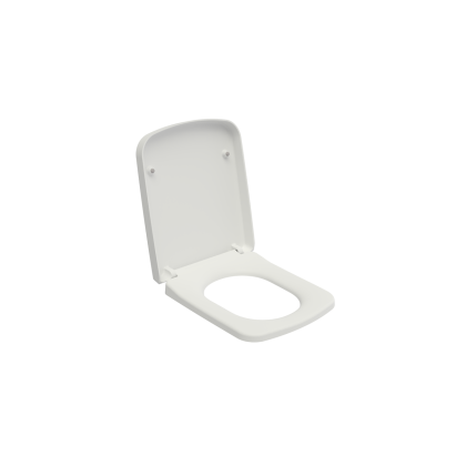 Сиденье с крышкой Scala, дюропласт, плавное опускание,  белый, арт. A0312-001, шт Сиденье с крышкой Scala, дюропласт, плавное опускание,  белый, арт. A0312-001, шт