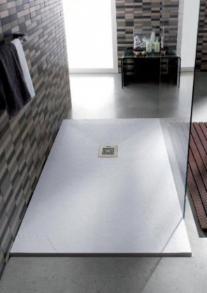 Душевой поддон RGW ST-0168W 80 x 160 см, прямоугольный, из искусственного камня, белый, 16152816-01