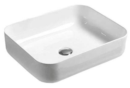 Раковина накладная TIMO Soli TK-305 белая Раковина накладная TIMO Soli TK-305 белая
