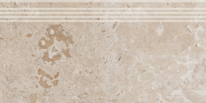 Ступень Про Лаймстоун бежевый темный натуральный обрезной 30x60x0,9