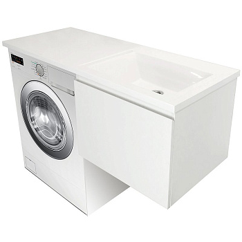 Комплект мебели Dallas Luxe 1050х482 правосторонний подвесной 1 ящик  (ШхГхВ)  408х476х607