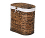 Плетеная корзина для белья с крышкой Dill, 58х33х61 см, коричневая, WB-611-L