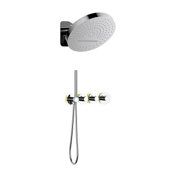 Душевая система Timo Saona SX-2329/00SM скрытого монтажа, термостат, хром