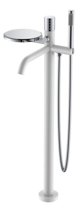 Смеситель STICK напольный WHITE DIAMOND CHROME Смеситель STICK напольный WHITE DIAMOND CHROME