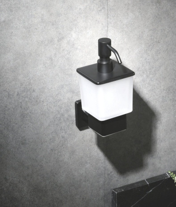 Дозатор для жидкогокого мыла, RG1544H Rose, Черный