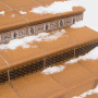 Ступень фронтальная PELDANO FIORENTINO 33x33x5, Natural