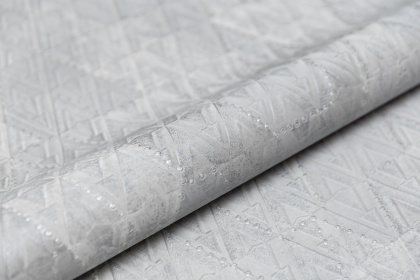 Обои KM7403 Коллаж мотив, серебро Виниловые (1,06м*10,05м), шт