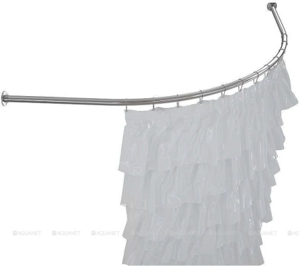 Карниз для ванны Aquanet Santiago полукруглый 160х160 Карниз для ванны Aquanet Santiago полукруглый 160х160