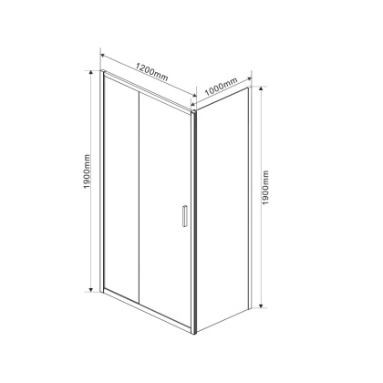 Душевой уголок Garda VSR-1G1012CL, 1200*1000, хром, стекло прозрачное Душевой уголок Garda VSR-1G1012CL, 1200*1000, хром, стекло прозрачное