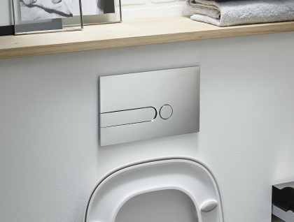 Клавиша смыва Jacob Delafon E4326-CP Хром