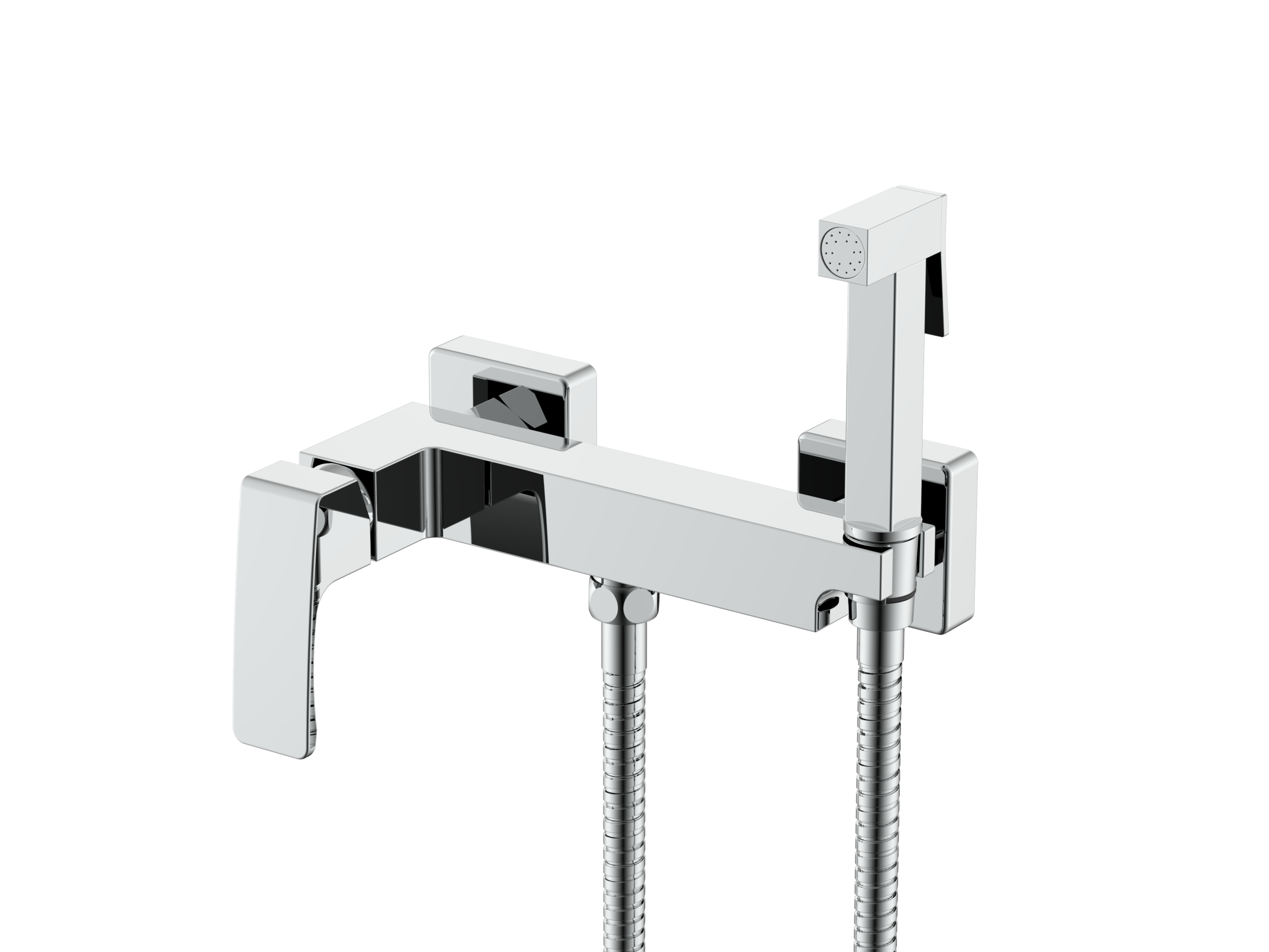 Смеситель Raglo настенный с гигиеническим душем R01.51