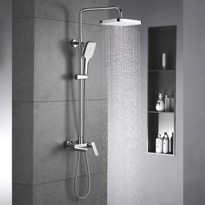 Душевая стойка со смесителем ROSE R18 R1836