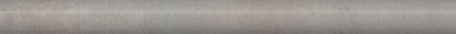 Бордюр Гварди серый светлый матовый обрезной 30x2,5x1,9