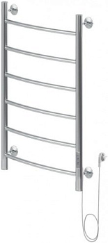 Полотенцесушитель электрический Aquanet Romeo 80х50 Тэн справа Полотенцесушитель электрический Aquanet Romeo 80х50 Тэн справа