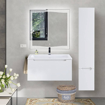 Раковина из литьевого мрамора BelBagno BB800/450-LV-MR-PR Раковина из литьевого мрамора BelBagno BB800/450-LV-MR-PR