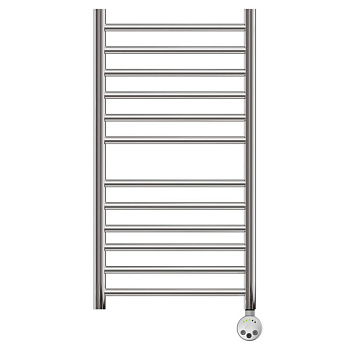 Полотенцесушитель электрический Point Аврора PN10148SE П12 400x800 левый/правый, хром