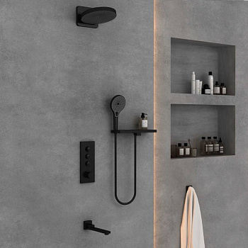 Душевой комплект VSFW-433TI1RMB встраиваемый, черный