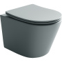 Подвесной унитаз Balearica Rimless (цвет Антрацит Матовый)