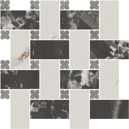 Декор Риальто 3 наборный матовый 43,5x43,5x0,9