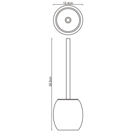 Ruwer K-6727 Щетка для унитаза
