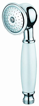 CZR-D1FC2-01-Bi Ручной душ Исполнение: Хром Ручка:Белая  CZR-D1FC2-01-Bi Ручной душ Исполнение: Хром Ручка:Белая
