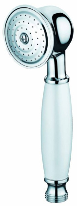 CZR-D1FC2-01-Bi Ручной душ Исполнение: Хром Ручка:Белая  CZR-D1FC2-01-Bi Ручной душ Исполнение: Хром Ручка:Белая