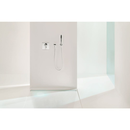 Стеклянная панель TECEdrainline для душевого канала, прямая, 1000