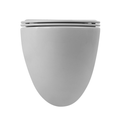 AMANDA-TOR Чаша унитаза подвесного безободкового, закрытый низ, смыв TORNADO, BB051CH-TOR-FC AMANDA-TOR Чаша унитаза подвесного безободкового, закрытый низ, смыв TORNADO, BB051CH-TOR-FC