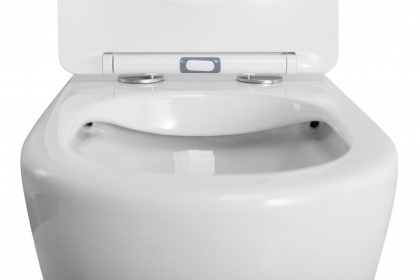 Унитаз приставной безободковый с сиденьем BELBAGNO SFERA-R Унитаз приставной безободковый с сиденьем BELBAGNO SFERA-R