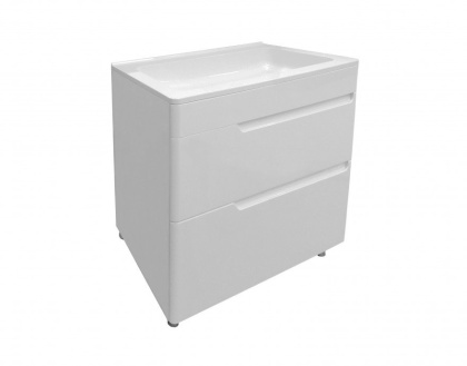 Тумба напольная под умывальник Kare Luxe 800х450 2 ящика (ШхГхВ) 798х446х860