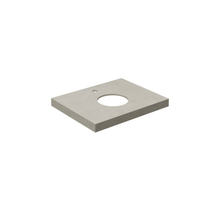 Столешница из керамогранита Про Чементо 60x48, бежевая матовая, CN60.DD506920R