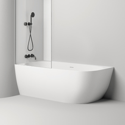 Ванна из искусственного камня Salini Sofia Corner Left 170х85 102525M Белая матовая Ванна из искусственного камня Salini Sofia Corner Left 170х85 102525M Белая матовая