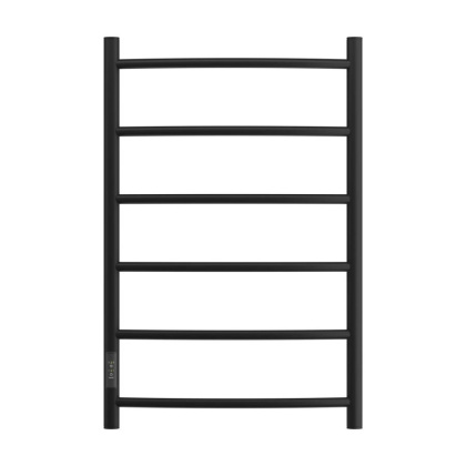 Полотенцесушитель электрический Point Афина PN04758B П6 500x800 диммер слева, черный Полотенцесушитель электрический Point Афина PN04758B П6 500x800 диммер слева, черный