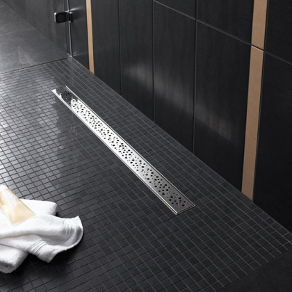 Решетка для водоотводящего желоба, нержавеющая сталь-глянец