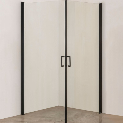 Душевой уголок Orange E04-100TB без поддона 100х100, стекло прозрачное