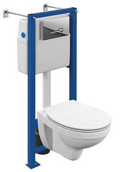 Комплект DELFI DPL EO slim + VECTOR + ACTIS хром глянцевый Комплект DELFI DPL EO slim + VECTOR + ACTIS хром глянцевый