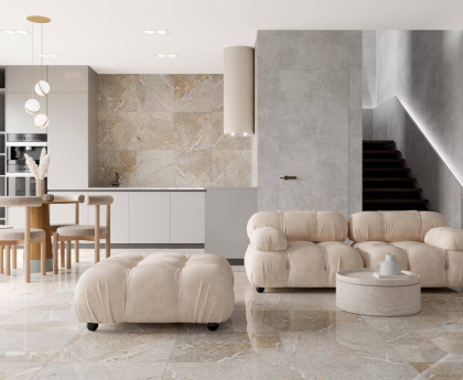 Керамогранит К26_10 Fantastico Grey Granito (60смх60смх9мм) (4шт_1,44м2) полированный, м2