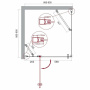 Душевой уголок BelBagno ETNA-A-12-90-C-Cr Душевой уголок BelBagno ETNA-A-12-90-C-Cr