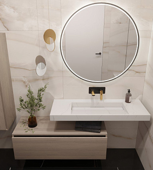 Столешница моноблок FLAT CALACATTA (1210*452*80) Столешница моноблок FLAT CALACATTA (1210*452*80)