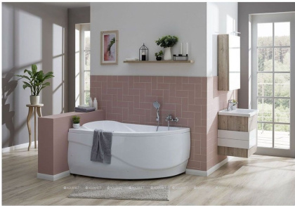 Акриловая ванна Aquanet Maldiva 150x90 L