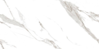 Calacatta Sharp Silver Керамогранит белый 60х120 Полированный