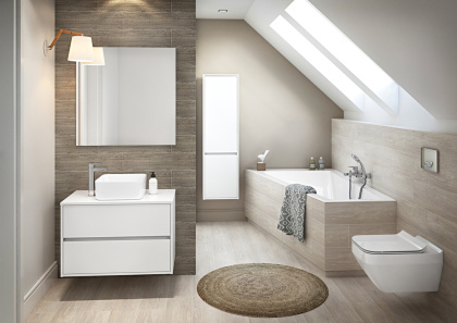 Ванна прямоугольная CREA 180x80 белый