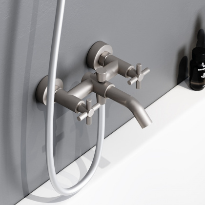 281000000_xxx Neo Classic Nickel, Смеситель Для ванны/душа