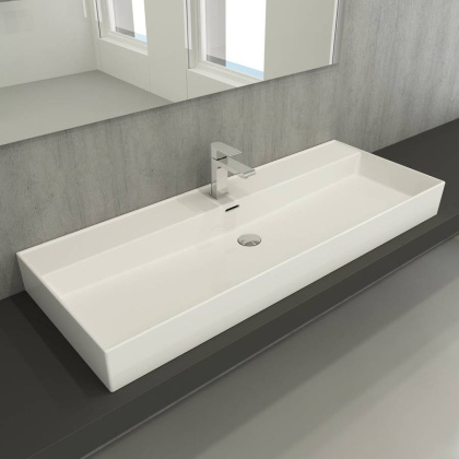 Раковина Bocchi Milano 1394-001-0126 белая Раковина Bocchi Milano 1394-001-0126 белая
