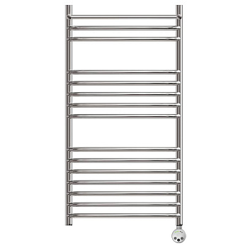 Полотенцесушитель электрический Point Альфа PN05150SPE П14 500x1000 с полкой левый/правый, хром Полотенцесушитель электрический Point Альфа PN05150SPE П14 500x1000 с полкой левый/правый, хром