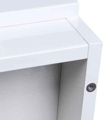 Тумба подвесная под умывальник Dallas Luxe 1300х482 правосторонняя 1 ящик (ШхГхВ) 1292х476х430