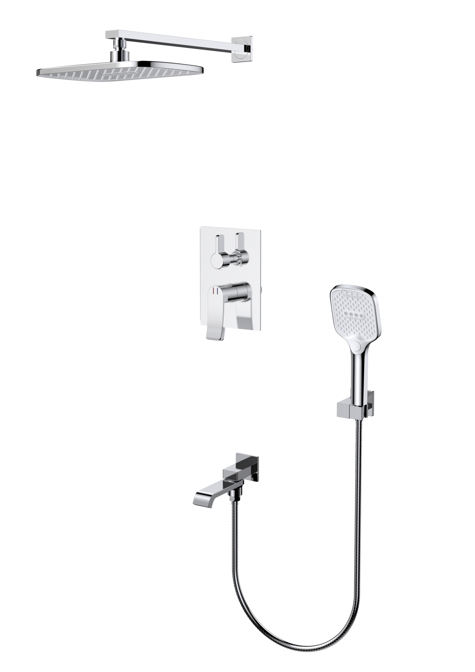 Душевая система Splenka встраиваемая S31.27