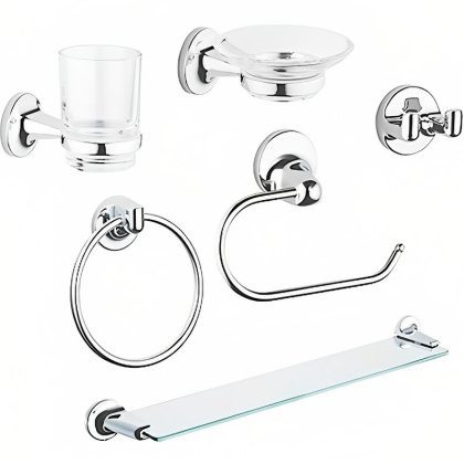 Набор аксессуаров для ванны, 6 предметов Marin